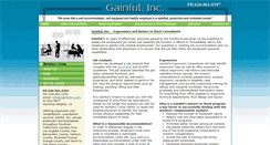 Desktop Screenshot of gainfulinc.com
